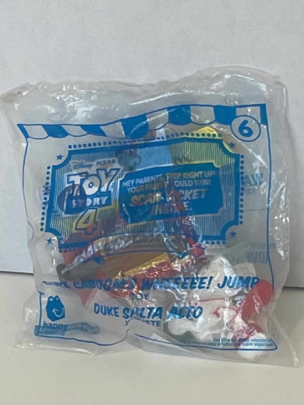 McDonald's 2019 Toy Story 4 Duke Caboom #6 Happy Meal Toy